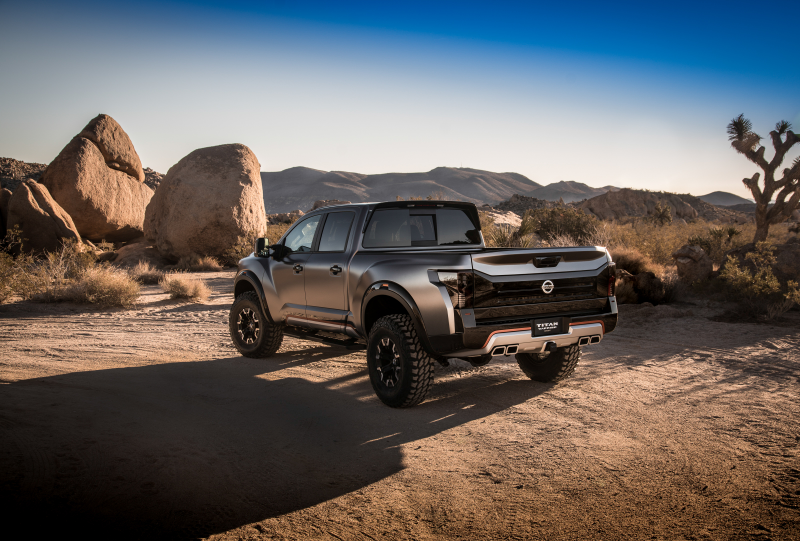 Illustration for article titled The Nissan Titan Warrior Concept Asks, 'Bro, Do You Even Truck?'